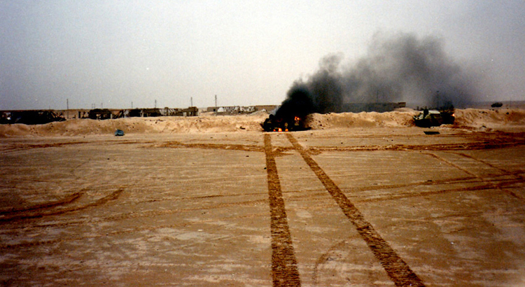 Moving into Iraq 1991